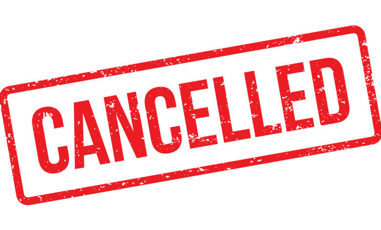 SSDTC - URGENT NOTICE - TRAINING CANCELLED Sunday 7th, Monday 8th, Weds 10th September 2025